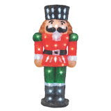 Acrylic Nutcracker LED Lighted Display