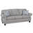 Barry Fabric Sofa & Loveseat Set, Gray