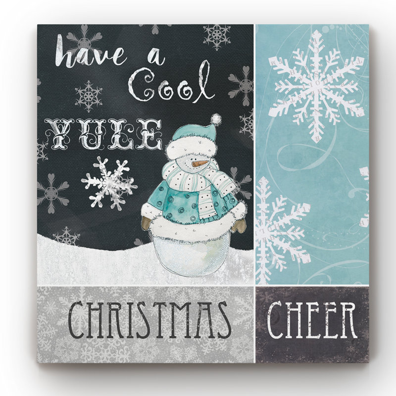 Christmas Cheer - Impression sur toile tendue, H 10 po x l 10 po x P 1,5 po