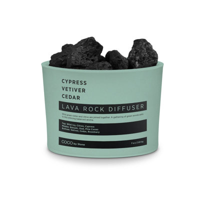 Lava Rock Diffuser - Cypress | Vetiver | Cedar