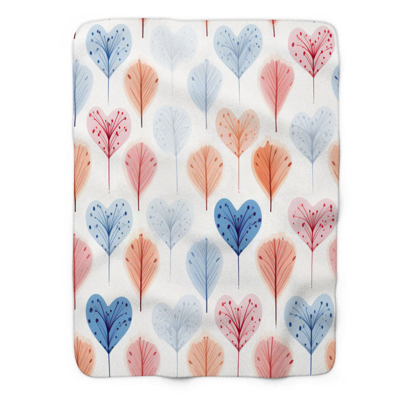 Heart Serenade - 1 Piece Premium Blanket, Twin