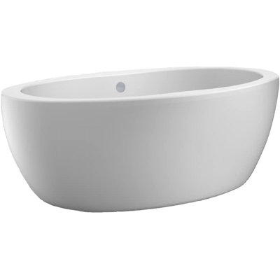 68'' x 36'' Freestanding Soaking Acrylic Bathtub