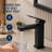 Single Handle Bathroom Faucet with Drain Assembly