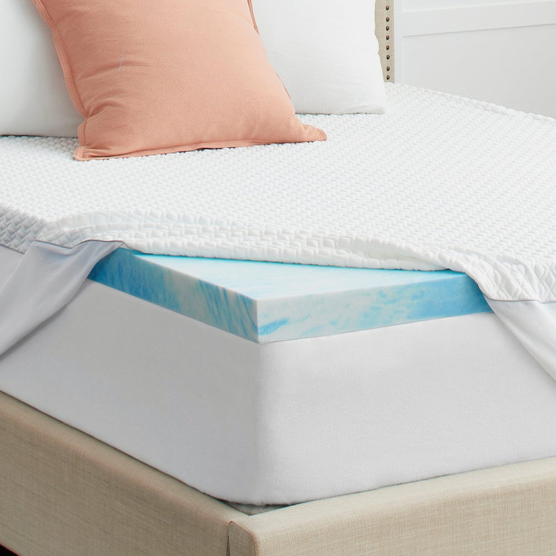 Surmatelas en mousse viscoélastique 3 "Agee, Complète