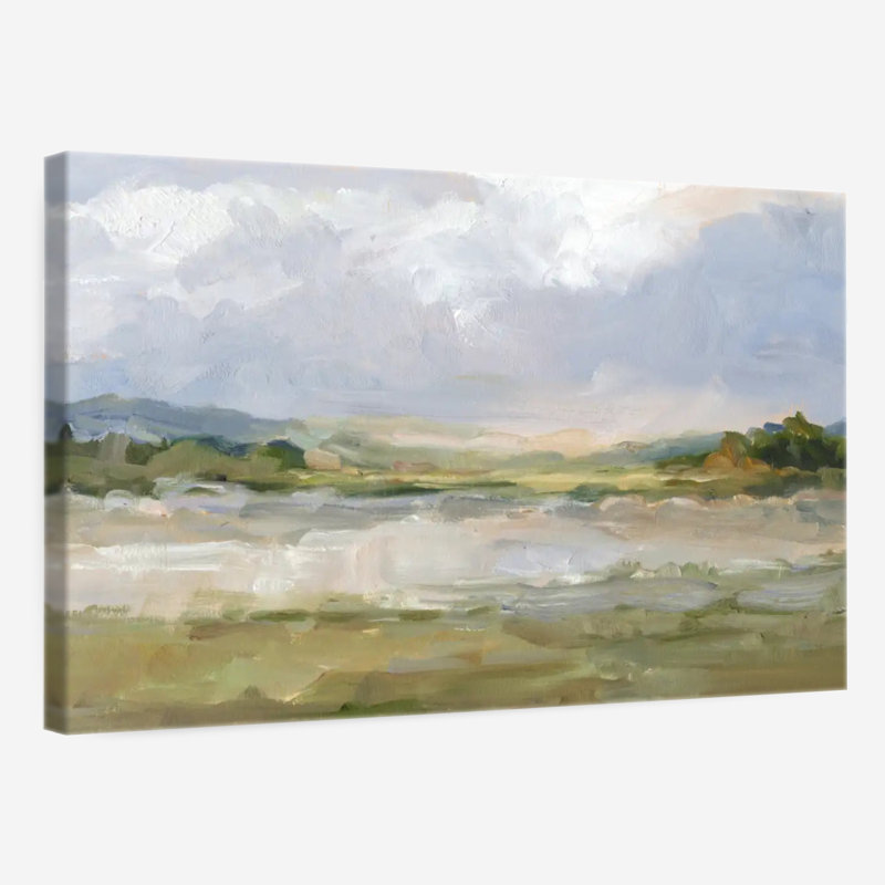 " May Skies II ", 12" H x 8" W x 1" D
