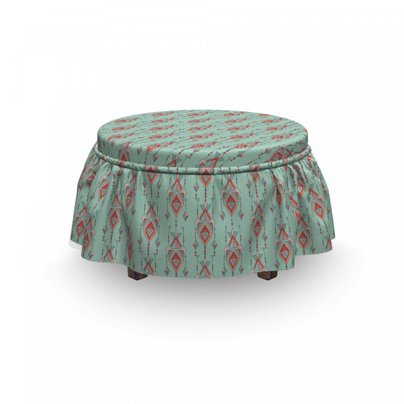Housse pour repose-pieds traditionnel