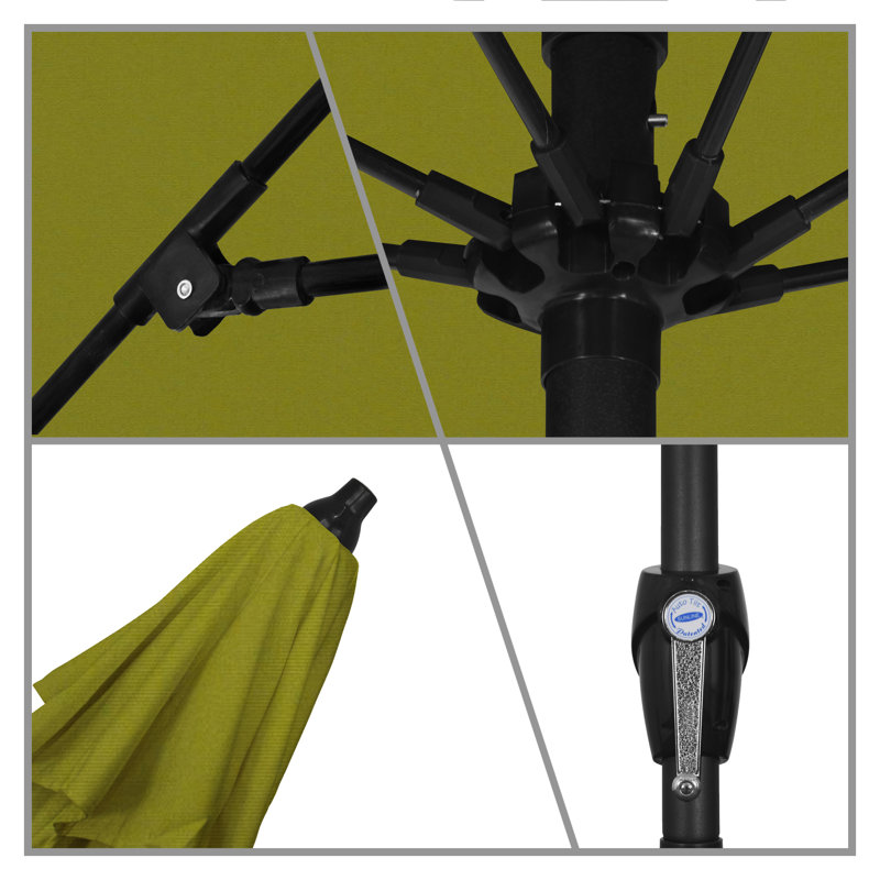 Parasol de marché 7,5 pi Simons, Toile Ginkgo Performance