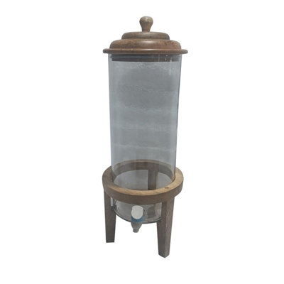 Pot à eau avec bois de manguier