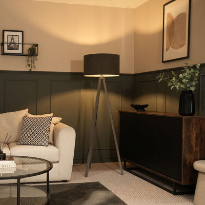 Baleine 132cm Tripod Floor Lamp Set