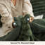 Ensemble d'édredon 2-en-1 avec couverture moelleuse amovible - vert olive SnapTech Design, ensemble de literie toutes saisons (ensemble de 6)-120798836-120798835