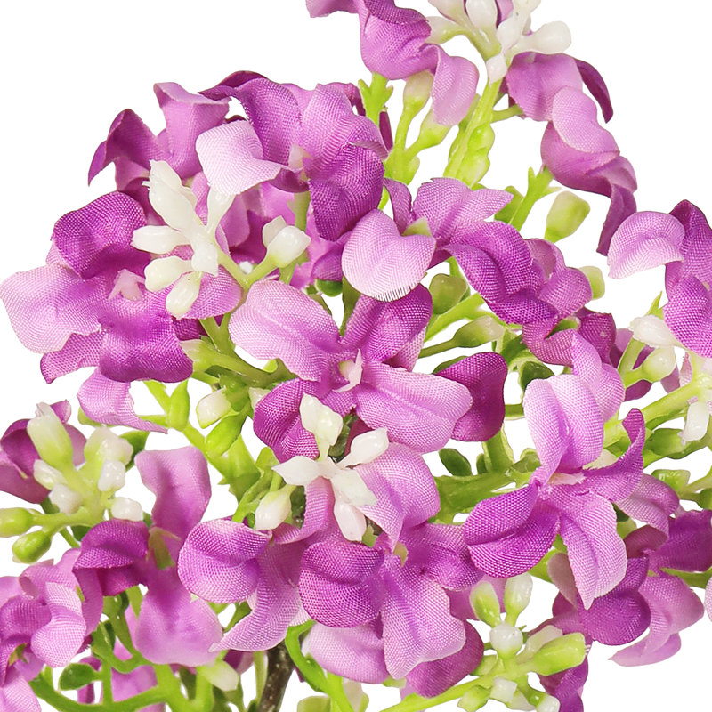 Tige de fleur de lilas artificielle, Mauve lavande