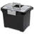 Portable Lockable File Plastic Box Set