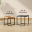 Altheda Nesting Coffee Table Set of 2 Modern Nest of Tables Square-621560688