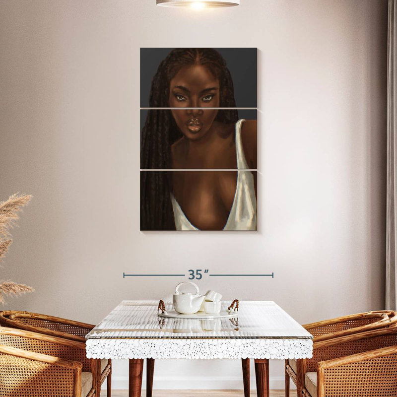 Leisha 7K, 45" H x 28" W