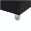 Lit plateforme en fourrure avec 2 tiroirs et 1 double tiroir TG