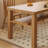 Modern Burlywood Rectangular Solid Wood Dining Table-705725229