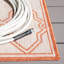 Tapis d'intérieur / extérieur à motif géométrique Oberbeck Performance-858003929