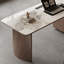 Blanc / brun pierre rectangulaire + bureau en bois massif-1840462213-1840462214
