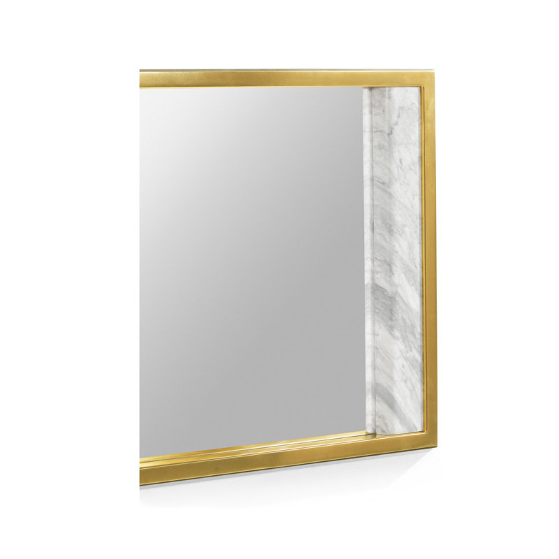 Fusion Flat Marble Wall Mirror