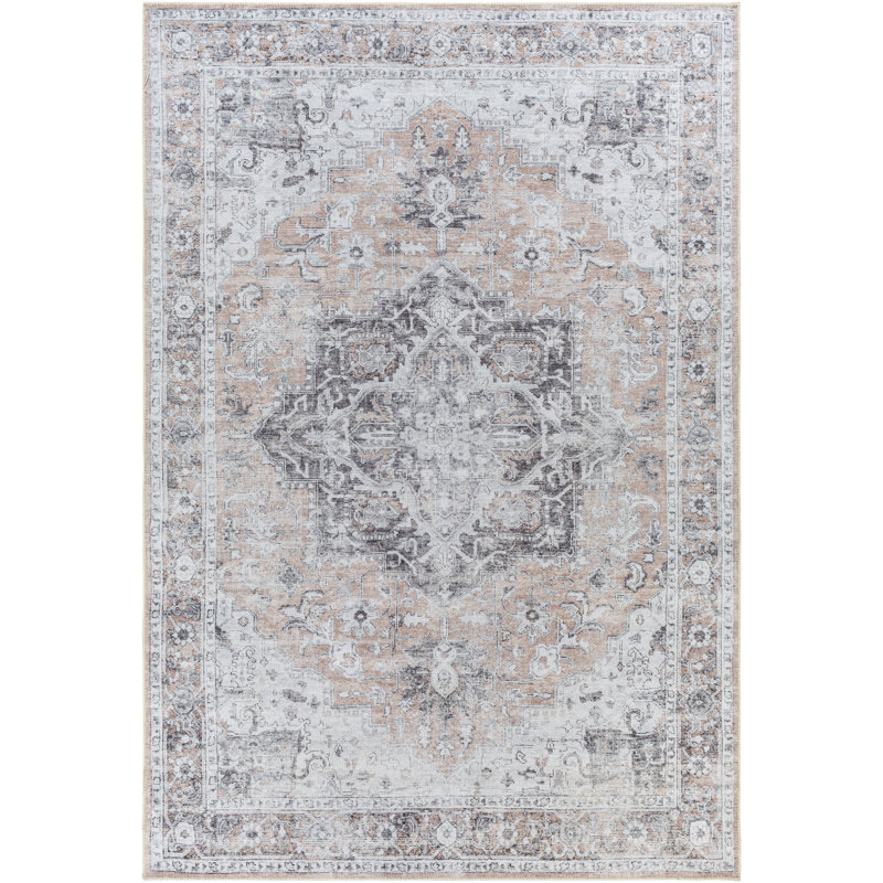 Tahmis Machine Washable Modern Boho Area Rug, Rectangle 200 x 274cm