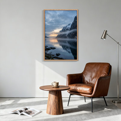 «Mountain Lake», reproduction d'art sur toile, ensemble de 1