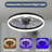 Flat-Mounted Ceiling Fan