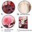 Romantisme, portrait de vache rose sur toile-1504591434-1504590256