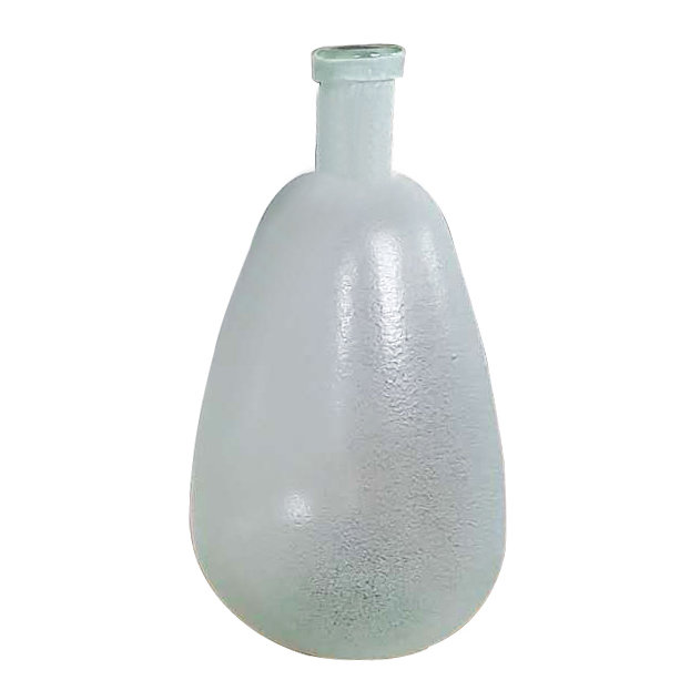 Vase de table en verre dépoli Suava