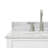 Aberdeenshire 36" Single Bathroom Vanity with Carrara White Marble Top-85364265