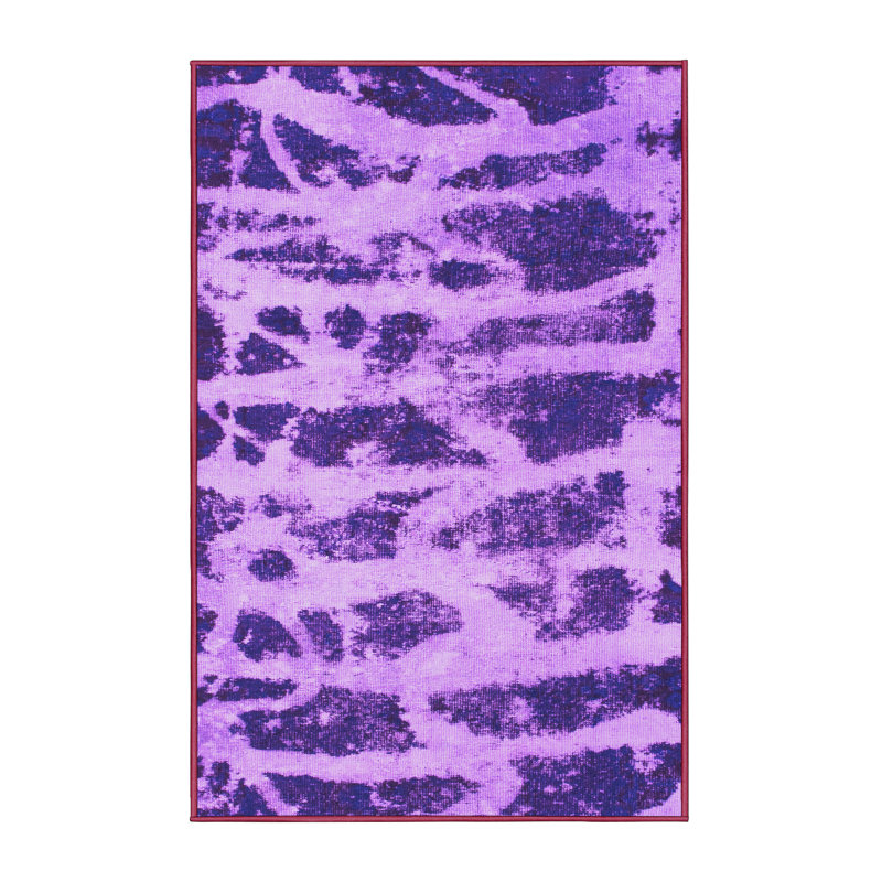 Tapis mauve Jazzlyn, Rectangle 5 pi x 7 pi