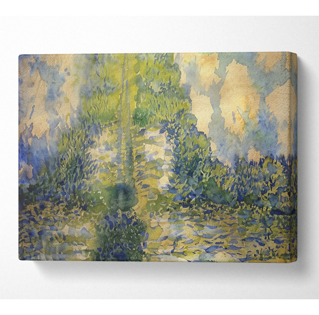 Pappeln an der Epte von Monet