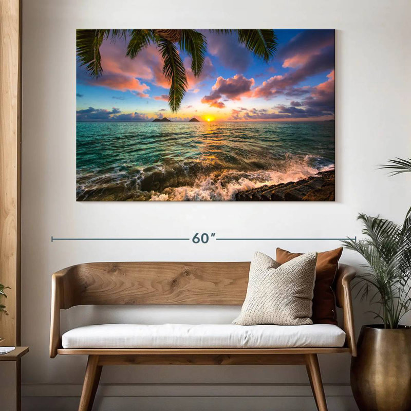 Ravi Lanikai Sunrise Vista, 34" H x 51" W