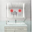 Medicine Cabinet With LED Vanity Mirror, Anti-Fog, Dimmable, Recessed Or Surface Mount