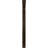 1 1/2"W  x 12"D x 15"H Ashford Single, Wrought Iron Bracket, (Single center brace), Antiqued Brass-30778477-30778486