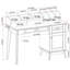 Bureau d'écriture pour bureau à domicile avec huche et armoire