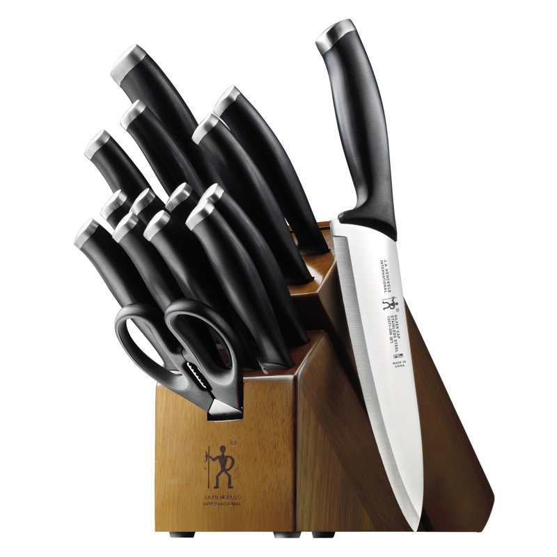 HENCKELS Silvercap 16-Piece Knife Block set