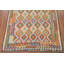 Tapis réversible en laine à motif géométrique Kilim 7 x 10