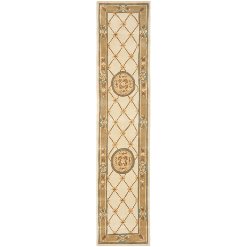 Naples Hand Tufted Wool Pile Oriental Rug, Runner 2'3" x 10'