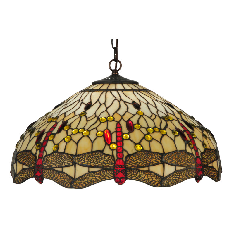 Meyda Tiffany & Stained Glass 3 - Light Chandelier