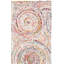 Tapis beige / blanc tissé à la main Demaio-1182301004
