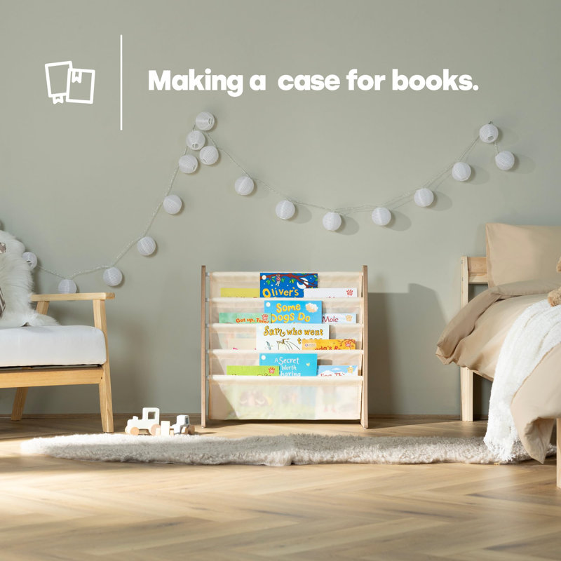 Petrucci 60cm H X 62cm W Kids Book Display