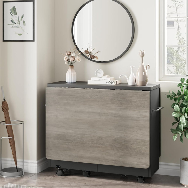 Dining Set, Light Gray/Gray