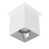 Blanc/chrome