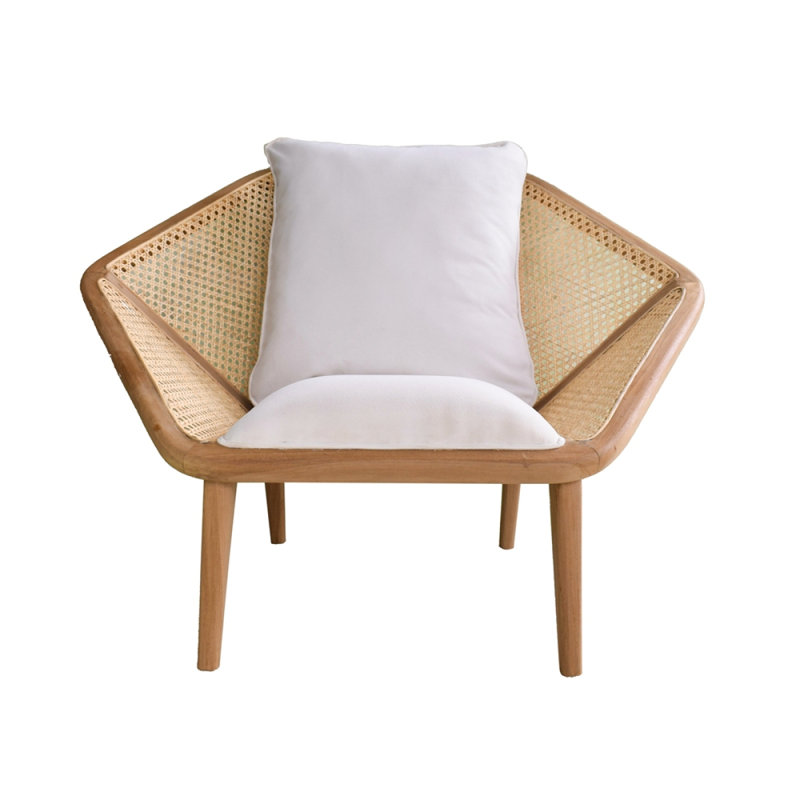 Chaise de loisir en teck Tectona