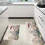Délicat bouquet de fleurs sauvages, 2 tapis de cuisine antidérapants