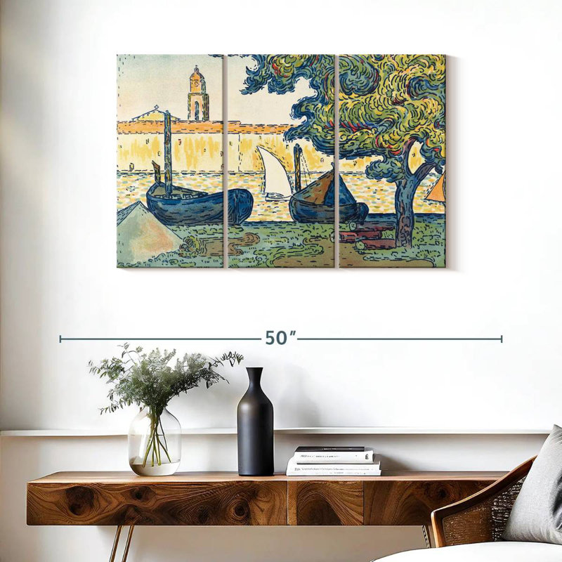 Mehar Saint-Tropez Le Port de Saint-Tropez, H 24 po x l 38 po