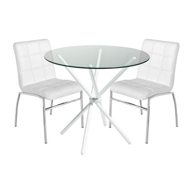 3 - Piece Criss Cross Dining Set