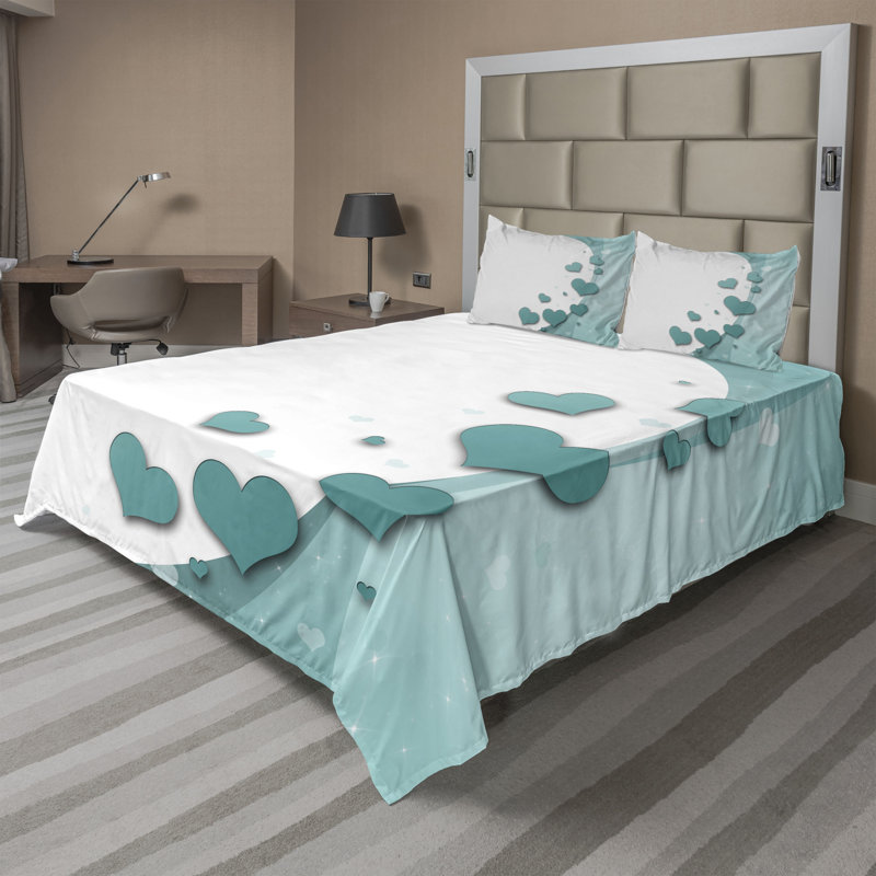 Microfiber Sheet Set, King Sheet Set + Fitted Sheet + 2 Pillowcases