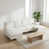 Flanelle blanc crème sélectionné
