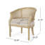 Chaise d'appoint sophistiquée au design exquis pour un style de vie élégant